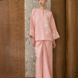 Eloise Linen Kedah Set in Peony