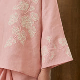 Eloise Linen Kedah Set in Peony