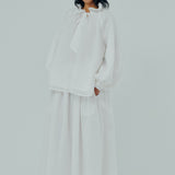 Studio Maxi Skirt in White