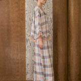 Traditionalist Linen Kedah Set in Macaron