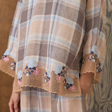 Traditionalist Linen Kedah Set in Macaron