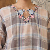 Traditionalist Linen Kedah Set in Macaron