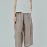 Sculptor Linen Pants in Taupe
