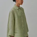 Friday Linen Shirt in Melon