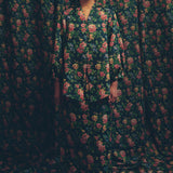 Heritage Brocade Kebaya in Earl Grey