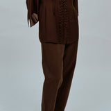 Core Tapered Pants in Chocolate