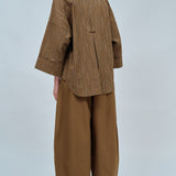 Sculptor Poplin Pants in Caramel