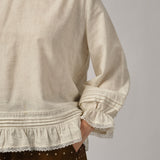 Morning Blouse in Ecru