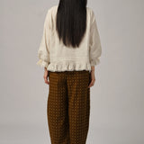 Morning Blouse in Ecru