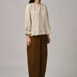 Morning Blouse in Ecru