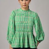Claudia Blouse in Meadow