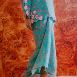 Gaia Kedah Ramie  Set in Turquoise