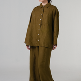 The Great Linen Trousers in Olive