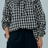 Sculptor Linen Pants in Black