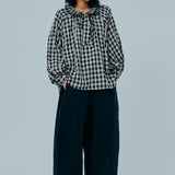 Sculptor Linen Pants in Black