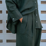 The Great Linen Trousers in Emerald
