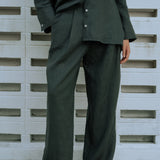 The Great Linen Trousers in Emerald