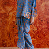 Gaia Kedah Ramie Set in Lazuli