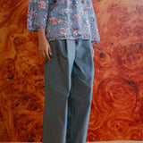 Hera Trousers in Steel Blue