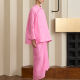 Narumi Ramie Tunic in Flamingo