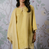 Eternal Linen Kurung Set in Butter