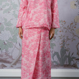 Traditionalist Kedah Set in Pink Floral