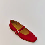 Great Mary Janes in Ruby Red