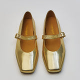Great Mary Janes in 24K Gold