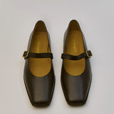 Great Mary Janes in Chocolate