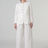 The Great Linen Trousers in Ivory