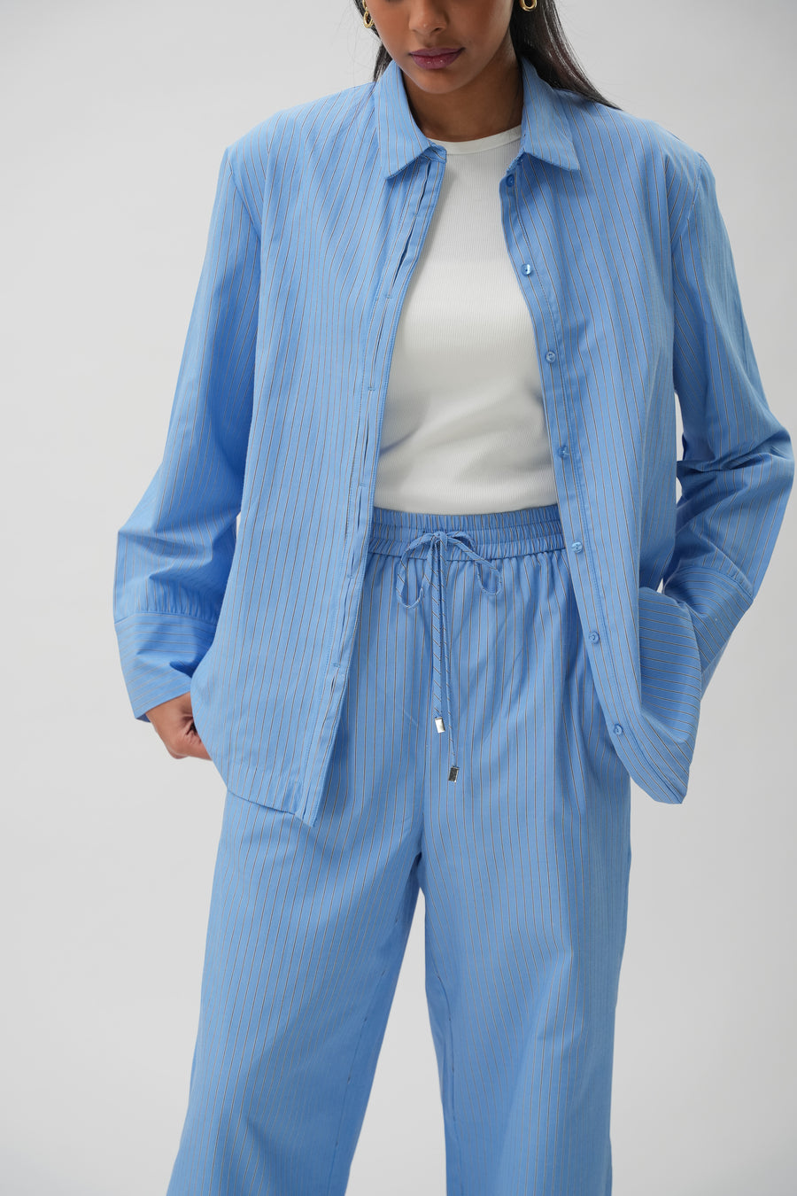 Out of Office Set in Blue Stripe