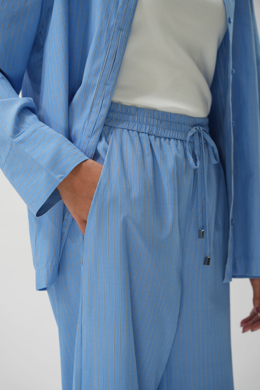 Out of Office Set in Blue Stripe