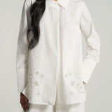 The Artist Poplin Shirt in White