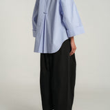 The Sculptor Poplin Pants in Black