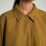 The Artist Poplin Shirt in Olive