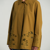 The Artist Poplin Shirt in Olive