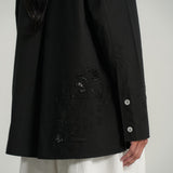 The Artist Poplin Shirt in Black