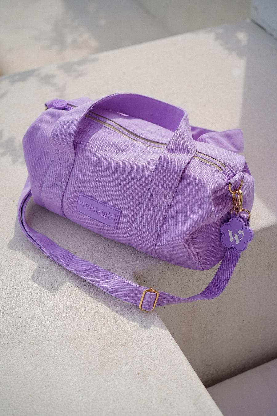 Dopamine Duffel in Bora Purple
