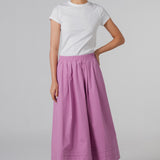 The City Skirt in Berry