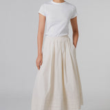 The City Skirt in Ivory