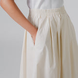 The City Skirt in Ivory