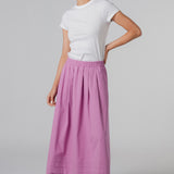 The City Skirt in Berry