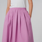 The City Skirt in Berry