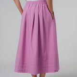 The City Skirt in Berry