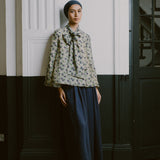 Gallery Bow Blouse in Floral