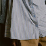 Blueprint Poplin Stripe Shirt in Blue
