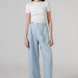 The Great Linen Trousers in Coral Blue