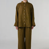 The Great Linen Trousers in Olive