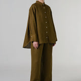 The Great Linen Trousers in Olive