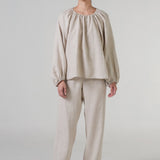 Avenue Linen Pants in Dune